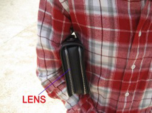 Spy Camera in hand bag